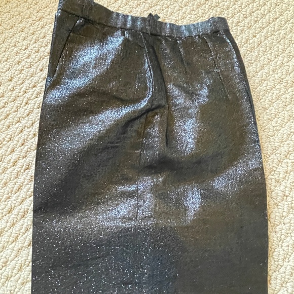 Chanel Boutique Women's High Rise Wide Leg Vintage Dress Pants Iridescent 24 XS - Picture 3 of 7